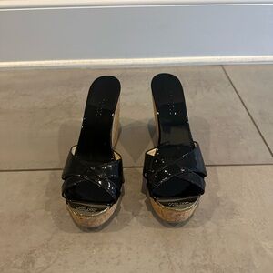 Jimmy Choo Black Patent Leather Heels